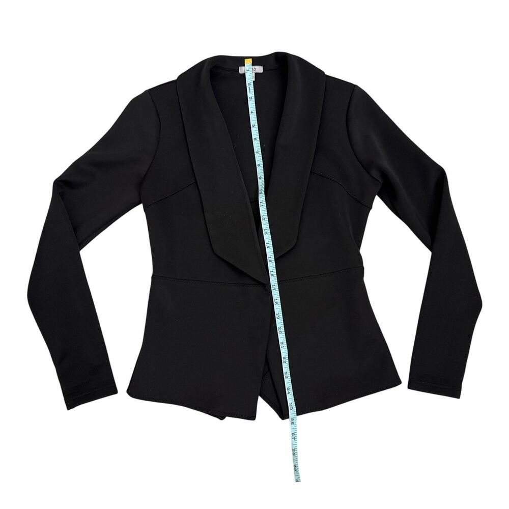 Cache Black Fitted Single Button Blazer Career Of… - image 5